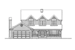 Farmhouse Plan Front Elevation - Lexan Country Farmhouse 071D-0057 - Shop House Plans and More