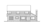 Farmhouse Plan Rear Elevation - Lexan Country Farmhouse 071D-0057 - Shop House Plans and More