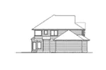 Tudor House Plan Left Elevation - Powder Valley Shingle Home 071D-0059 - Shop House Plans and More