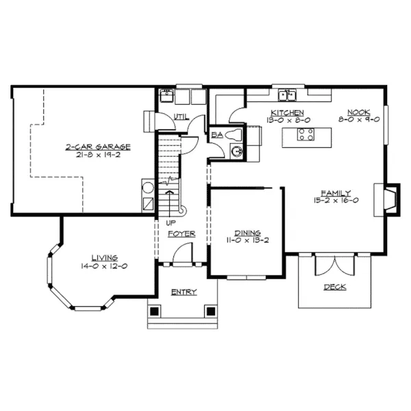 Traditional House Plan First Floor - Compton Hollow Victorian Home 071D-0060 - Search House Plans and More