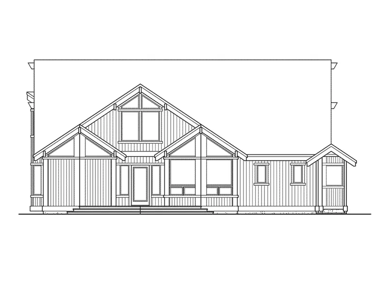 Mountain House Plan Front Elevation - Flower Hill Country Home 071D-0063 - Search House Plans and More