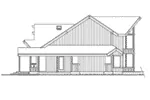 Lake House Plan Right Elevation - Flower Hill Country Home 071D-0063 - Search House Plans and More
