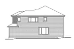 Traditional House Plan Right Elevation - Sugartree Hollow Craftsman Home 071D-0067 - Shop House Plans and More