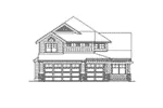 Tudor House Plan Front Elevation - Mitzi Tudor Home 071D-0068 - Shop House Plans and More