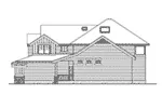Tudor House Plan Right Elevation - Mitzi Tudor Home 071D-0068 - Shop House Plans and More