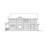 Country House Plan Right Elevation - Turner Valley Craftsman Home 071D-0071 - Shop House Plans and More