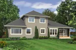 Craftsman House Plan Color Image of House - Groseclose Craftsman Home 071D-0072 - Search House Plans and More