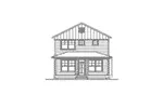 Country House Plan Front Elevation - Ellison Craftsman Farmhouse 071D-0073 - Search House Plans and More