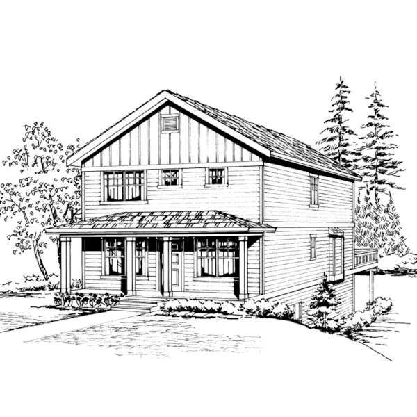 Farmhouse Home With Craftsman Flair