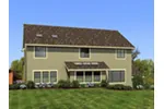 Farmhouse Plan Rear Photo 01 - Gardenway Craftsman Home 071D-0074 - Search House Plans and More