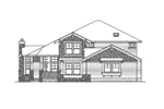Modern House Plan Front Elevation - Riverwind Rustic Home 071D-0076 - Shop House Plans and More