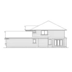 Southern House Plan Right Elevation - Riverwind Rustic Home 071D-0076 - Shop House Plans and More