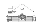 Craftsman House Plan Right Elevation - Powderhorn Pass Rustic Home 071D-0077 - Shop House Plans and More