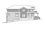 Country House Plan Left Elevation - Lindley Forest Two-Story Home 071D-0078 - Shop House Plans and More