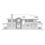 Traditional House Plan Left Elevation - Heatherstone Ridge Southern 071D-0079 - Search House Plans and More