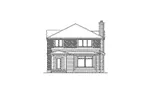 Traditional House Plan Rear Elevation - Heatherstone Ridge Southern 071D-0079 - Search House Plans and More