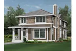 Contemporary House Plan Rear Photo 01 - Heatherstone Ridge Southern 071D-0079 - Search House Plans and More