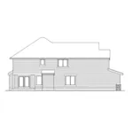 Country House Plan Left Elevation - Garden Valley Craftsman Home 071D-0080 - Search House Plans and More