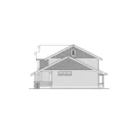 Modern House Plan Right Elevation - Fieldcrest Arts And Crafts Home 071D-0083 - Search House Plans and More