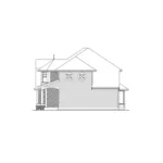 Shingle House Plan Right Elevation - Sofia Luxury Craftsman Home 071D-0084 - Shop House Plans and More