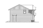 Arts & Crafts House Plan Left Elevation - Mortimer Rustic Craftsman Home 071D-0086 - Shop House Plans and More