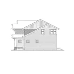 Shingle House Plan Right Elevation - Mortimer Rustic Craftsman Home 071D-0086 - Shop House Plans and More