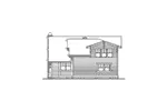Southern House Plan Rear Elevation - Morganfield Craftsman Home 071D-0087 - Shop House Plans and More