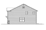 Traditional House Plan Right Elevation - Glenallen Creek Craftsman Home 071D-0088 - Search House Plans and More