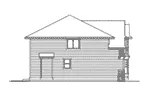 Arts & Crafts House Plan Left Elevation - Buxton Heights Country Home 071D-0090 - Search House Plans and More