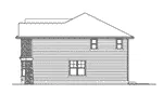 Arts & Crafts House Plan Right Elevation - Buxton Heights Country Home 071D-0090 - Search House Plans and More