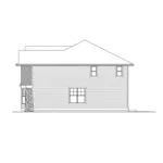 Traditional House Plan Right Elevation - Buxton Heights Country Home 071D-0090 - Search House Plans and More