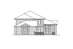 Craftsman House Plan Front Elevation - Mango Sleek Sunbelt Home 071D-0094 - Shop House Plans and More