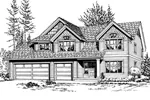 Southern House Plan Front Image of House - Melton Country Home 071D-0095 - Shop House Plans and More