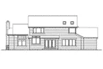 Modern House Plan Rear Elevation - Mellerstain Craftsman Home 071D-0097 - Shop House Plans and More