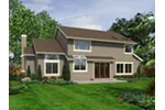 Country House Plan Rear Photo 01 - Mellerstain Craftsman Home 071D-0097 - Shop House Plans and More