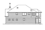 Traditional House Plan Rear Elevation - Corina Place Traditional Home 071D-0099 - Search House Plans and More