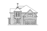Traditional House Plan Right Elevation - Corina Place Traditional Home 071D-0099 - Search House Plans and More