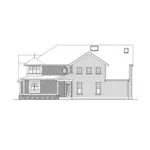 Arts & Crafts House Plan Right Elevation - Silvermill Craftsman Home 071D-0100 - Shop House Plans and More