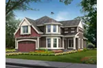 Modern House Plan Front Photo 02 - Turnberry Forest Craftsman Home 071D-0102 - Shop House Plans and More