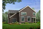 Southern House Plan Rear Photo 02 - Turnberry Forest Craftsman Home 071D-0102 - Shop House Plans and More