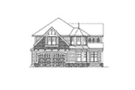 Shingle House Plan Front Elevation - Orford Craftsman Home 071D-0103 - Shop House Plans and More