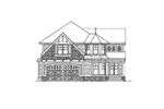 Vacation House Plan Front Elevation - Orford Craftsman Home 071D-0103 - Shop House Plans and More