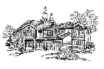 Arts & Crafts House Plan Front Image of House - Norfork Traditional Home 071D-0104 - Shop House Plans and More