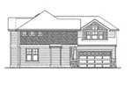 Southern House Plan Left Elevation - Norfork Traditional Home 071D-0104 - Shop House Plans and More