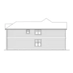 Modern House Plan Right Elevation - Norfork Traditional Home 071D-0104 - Shop House Plans and More