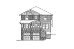 Shingle House Plan Front Elevation - Riding Hill Craftsman Home 071D-0105 - Shop House Plans and More