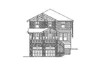 Arts & Crafts House Plan Front Elevation - Riding Hill Craftsman Home 071D-0105 - Shop House Plans and More