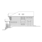 Arts & Crafts House Plan Right Elevation - Riding Hill Craftsman Home 071D-0105 - Shop House Plans and More