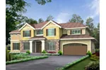 Arts & Crafts House Plan Front Image - Diego Bluff Tudor Style Home 071D-0108 - Search House Plans and More