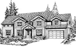 Arts & Crafts House Plan Front Image of House - Enderby Craftsman Home 071D-0110 - Search House Plans and More
